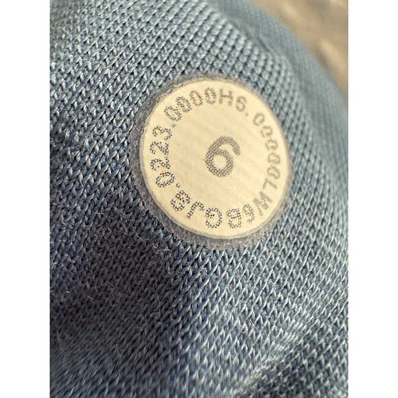 EXCELLENT Lululemon Align High-Rise Crop 23" Utility Blue Yoga Leggings Nulu 6 - Picture 7 of 8